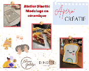 NOUVEAU // Atelier Ap�rO'Cr�atif Modelage en c�ramique avec Alice Levis / Mardi 10 mars 2026 / 19h - 20h30