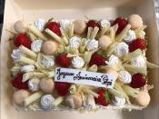 [ Edition limitée ] Entremet  - Fraisier "Déco Gourmande" De 6 à 20 parts 