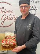 * Dessert de fêtes * Botte de Noël façon Number Cake 10 parts 3 Chocolats 