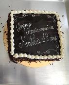 Entremet  - 3 Chocolats de 6  20 personnes 