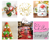 *COMPLET* Stage Journée Enfant 6-13 ans thème Noël /Atelier donuts de Noël + cuisine + 1 atelier peinture sur porcelaine + Repas du midi sur place incl. /Mercredi 27 décembre 2023/9h30-16h