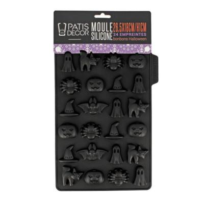 Moule bonbons ou chocolat Halloween en silicone