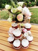 Cupcakes personnalisés - 10 pièces cérémonie 