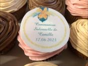 Cupcakes personnalisés - 10 pièces cérémonie 