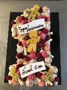 Letter ou Number Cake  - Fraisier de 10 à 16 parts