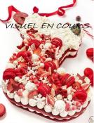 * Dessert de fêtes * Botte de Noël façon Number Cake 10 parts Framboise & Vanille 