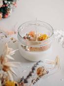 *3 PLACES DISPOS* Atelier ApérO'Créatif Bougie parfumée fleurs séchées / Mardi 3 octobre 2023 / 19h -20h30