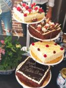 Prsentoir  gteaux 4 tages - Location 