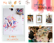 NOUVEAU // Atelier ApérO'Peinture avec Perrine Hanquez / Mardi 14 Octobre 2025 19h -21h30 Lettre Aquarelle 