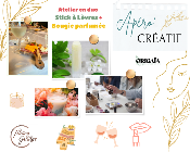 NOUVEAU // Idée Fête des Mamans ! Atelier ApérO' Créatif en duo parent/enfant 6-16ans Stick à lèvres + Bougie parfumée / Mardi 27 mai 2025/ 19h-20h30
