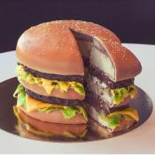 *NOUVEAU* Atelier en duo Parent / Jeune 8-16 ans Burger sucré trompe l'oeil / Samedi 19 juillet 2025 / 15H00 -17H30