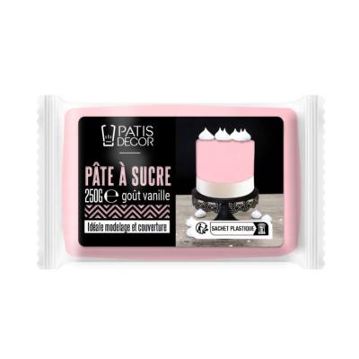 Pate a sucre ROSE 250g PATISDECOR 
