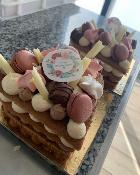 [Bonne fête Maman] / Coeur gourmand façon Number Cake 4 ou 8 parts 3 Chocolats