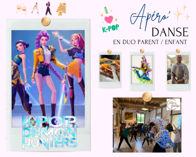 *NOUVEAU* Atelier ApérO'Danse en duo parent / enfant 6-14 ans Kpop / Mardi 10 février 2026 / 19h -20h30