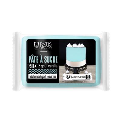 Pate a sucre bleu ciel 250g PATISDECOR 