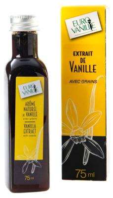 Extrait de Vanille Bourbon bio avec grains EUROVANILLE