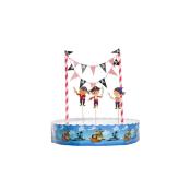 Kit de dcoration pour gteau Pirates PATISDECOR